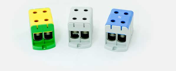 Terminal Blocks with 2 feed