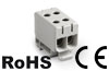 Tapping Terminal Block Al/Cu UK50/2A, 1P (4holes) 2.5-50mm² 145/160A, 6pcs/pck, TS35, grey
